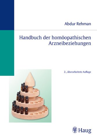 Stock image for Handbuch der homopathischen Arzneibeziehungen for sale by medimops