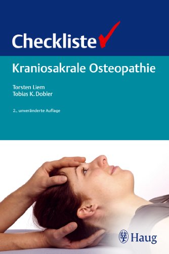 9783830476467: Checkliste Kraniosakrale Osteopathie