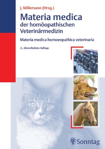 9783830491262: Materia Medica der homopathischen Veterinrmedizin: Mederia medica homoeopathica veterinaria