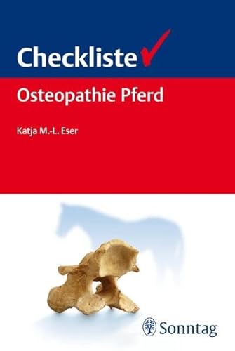 9783830492313: Checkliste Osteopathie Pferd