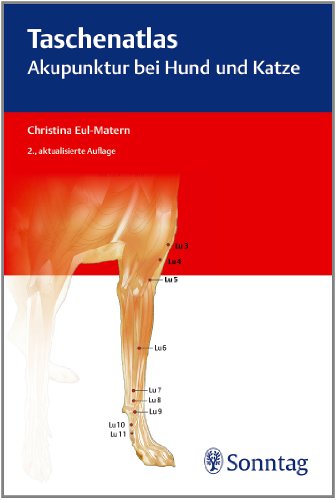 9783830493433: Taschenatlas Akupunktur bei Hund und Katze