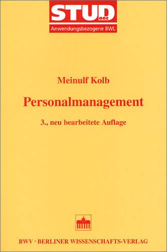 Personalmanagment - Meinulf Kolb