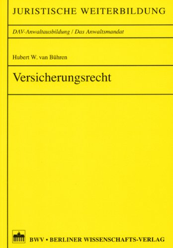 Beispielbild fr Versicherungsrecht zum Verkauf von medimops