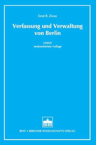 9783830511342: Verfassung und Verwaltung von Berlin