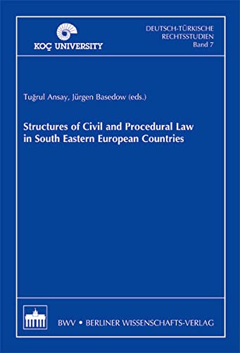9783830515586: Structures of Civil and Procedural Law in South Eastern European Countries