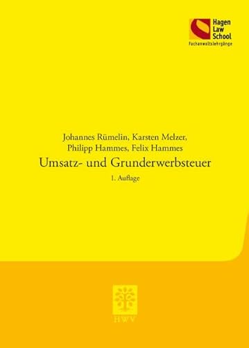 9783830533450: Umsatz- und Grunderwerbssteuer: 1. Auflage (Schriftenreihe der Hagen Law School)