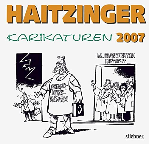 Stock image for Politische Karikaturen 2007. for sale by Antiquariat Bcherkeller