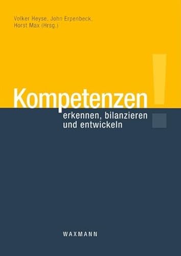 Stock image for Kompetenzen erkennen, bilanzieren und entwickeln for sale by medimops