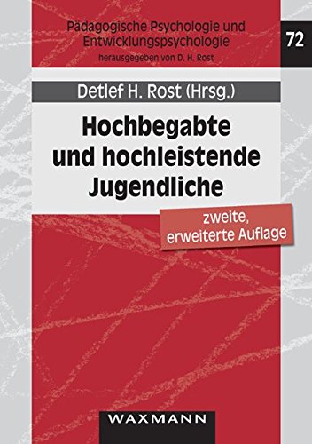 Stock image for Hochbegabte und hochleistende Jugendliche: Befunde aus dem Marburger Hochbegabtenprojekt for sale by medimops