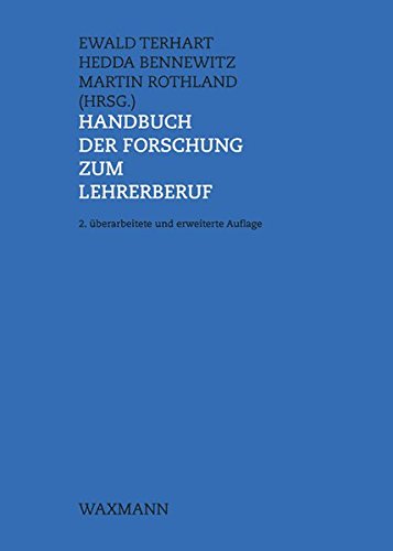 Stock image for Handbuch der Forschung zum Lehrerberuf for sale by Revaluation Books