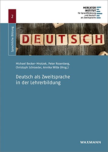 Imagen de archivo de Deutsch als Zweitsprache in der Lehrerbildung -Language: german a la venta por GreatBookPrices