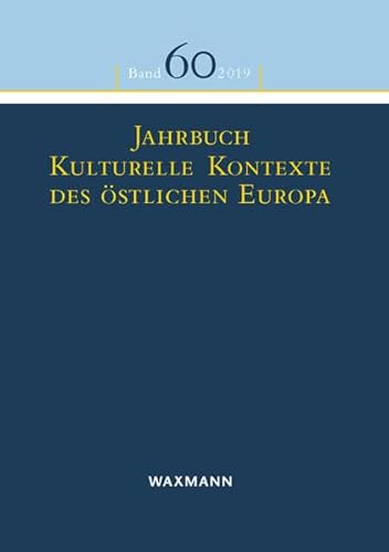 9783830941538: Jahrbuch Kulturelle Kontexte des stlichen Europa