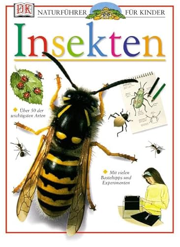 Beispielbild fr Naturfhrer fr Kinder. Insekten: ber 50 der wichtigsten Arten. Mit vielen Basteltipps und Experimenten zum Verkauf von medimops