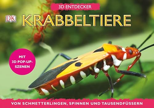 Beispielbild fr Krabbeltiere - Von Schmetterlingen, Spinnen und Tausendfern - 3D Entdecker zum Verkauf von 3 Mile Island