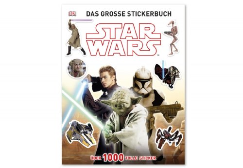 Stock image for Star Wars Das grosse Stickerbuch: ber 1.000 Sticker (Episode 2 & 3): ber 1000 tolle Sticker for sale by medimops