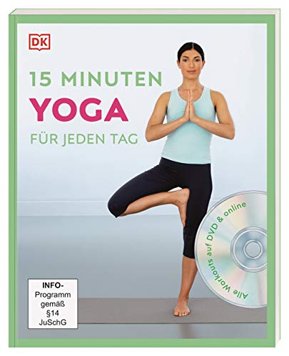 Stock image for 15 Minuten Yoga fr jeden Tag: Alle Workouts auf DVD & online for sale by Librairie Th  la page