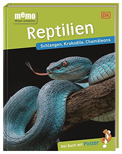 9783831042630: memo Wissen entdecken. Reptilien: Schlangen, Krokodile, Chamleons. Das Buch mit Poster!