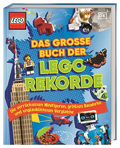 Imagen de archivo de Das groe Buch der LEGO Rekorde: Die verrcktesten Minifiguren, grten Bauwerke und unglaublichsten Vergleiche a la venta por Revaluation Books