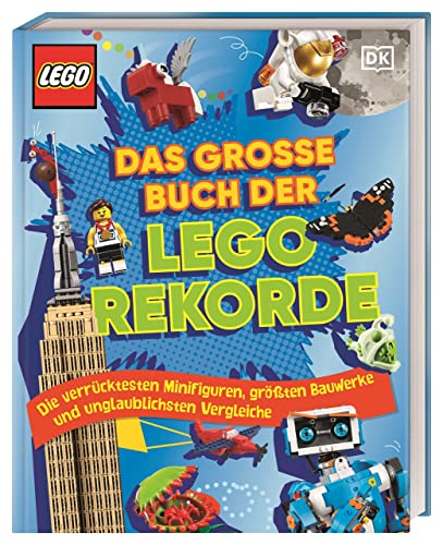 Stock image for Das groe Buch der LEGO Rekorde: Die verrcktesten Minifiguren, grten Bauwerke und unglaublichsten Vergleiche for sale by Revaluation Books
