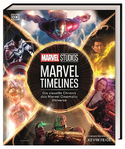 Stock image for MARVEL Studios Marvel Timelines: Die visuelle Chronik des Marvel Cinematic Universe. Mit einem Vorwort von Kevin Feige for sale by medimops