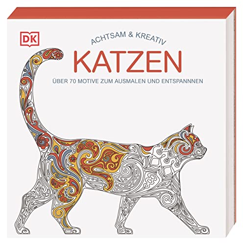 Stock image for Achtsam & Kreativ. Katzen: ber 70 Motive zum Ausmalen und Entspannen for sale by medimops