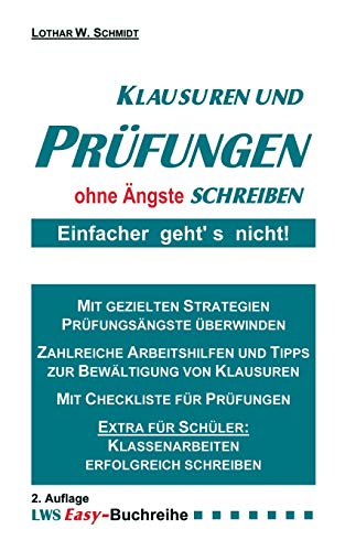 9783831107124: Klausuren und Prfungen ohne ngste schreiben