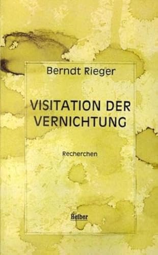 Beispielbild fr Visitation der Vernichtung zum Verkauf von medimops