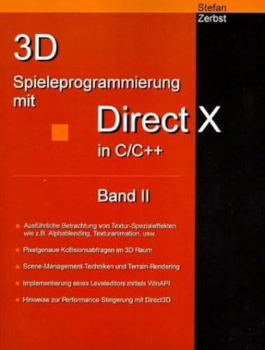 Beispielbild fr 3D Spieleprogrammierung mit DirectX in C/C++ - Band II zum Verkauf von Buchpark