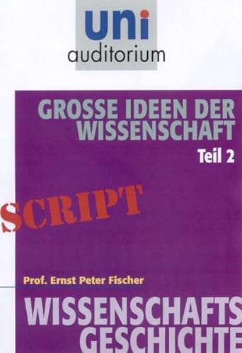 Beispielbild fr Groe Ideen der Wissenschaft, Teil 2 (uni auditorium) Fachbereich Wissenschaftsgeschichte (1 Audio-CD, Lnge: ca. 78 Min.) zum Verkauf von medimops