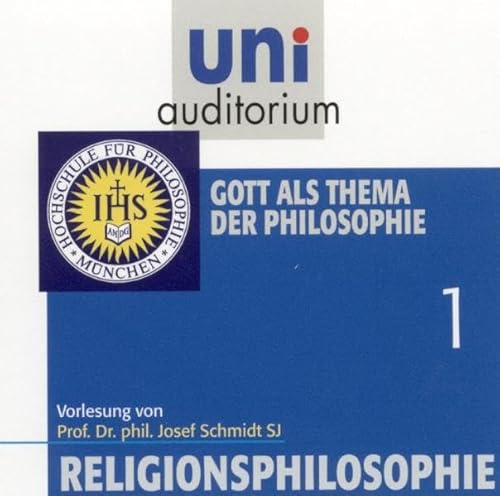 Religionsphilosophie, Teil 1: Gott als Thema der Philosophie (9783831264223) by Schmidt, Josef