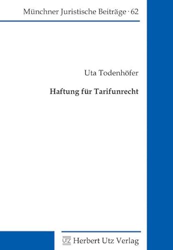 Beispielbild fr Haftung fr Tarifunrecht. zum Verkauf von Antiquariat  Werner Haschtmann