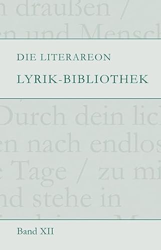 Die Literareon Lyrik-Bibliothek ? Band 12 - Hofmann Saskia