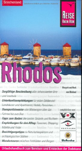 Rhodos. Urlaubshandbuch zum Reisen und Entdecken der Dodekanes-Insel - Margret van Blokland