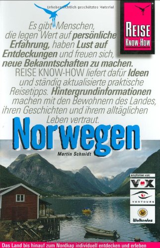 Beispielbild fr Norwegen Reisehandbuch zum Verkauf von medimops