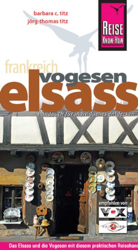Beispielbild fr Elsass, Vogesen. Reisehandbuch zum Verkauf von medimops