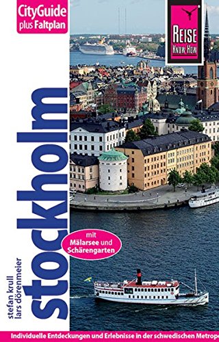 Beispielbild fr Stockholm mit Mlarsee und Schrengarten: Reisefhrer mit Faltplan zum Verkauf von medimops