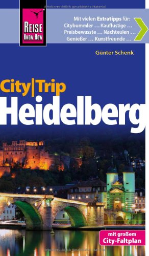 Beispielbild für Reise Know-How CityTrip Heidelberg: Reiseführer mit Faltplan zum Verkauf von medimops