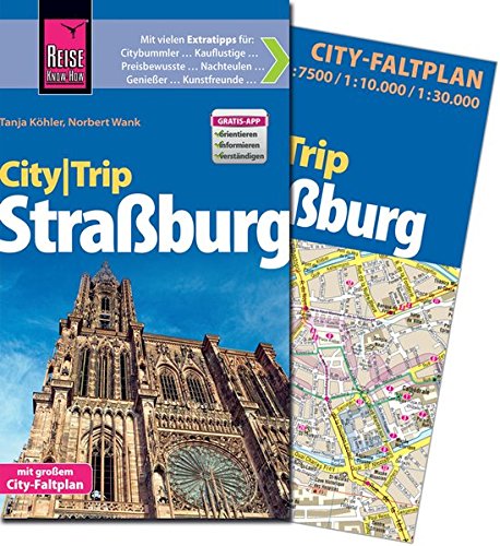 Beispielbild fr Reise Know-How CityTrip Straburg: Reisefhrer mit Faltplan und kostenloser Web-App zum Verkauf von medimops