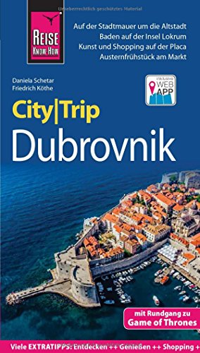 Beispielbild fr Reise Know-How CityTrip Dubrovnik: Reisefhrer mit Faltplan und kostenloser Web-App zum Verkauf von Ammareal