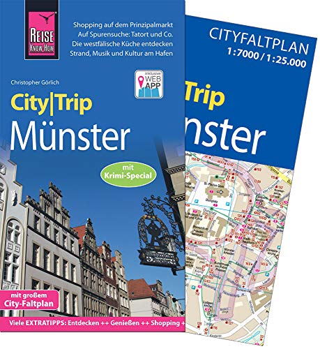 Beispielbild fr Reise Know-How CityTrip Mnster mit Krimi-Special: Reisefhrer mit Faltplan und kostenloser Web-App zum Verkauf von medimops