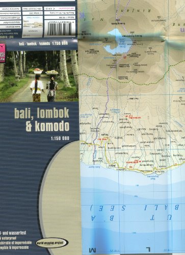 9783831770557: Indonesia 5:Bali, Lombok y Komodo, mapa impermeable de carreteras. Escala 1:150.000. Reise Know-How.: Kartenbild 2seitig, klassifiziertes Straennetz, Ortsindex, GPS-tauglich