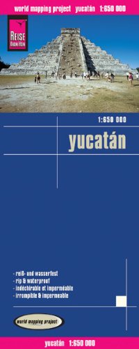 Beispielbild fr World Mapping Project, Yukatan-Halbinsel: Klassifiziertes Straennetz, Ortsindex, GPS-tauglich, wasserfest imprgniert zum Verkauf von medimops