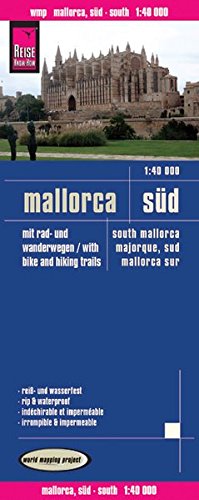 Stock image for Mallorca Süd Wanderkarte. 1 : 40 000 -Language: spanish for sale by GreatBookPrices