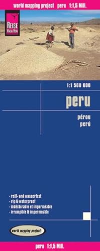 9783831770809: Per, mapa de carreteras impermeable. Escala 1:1.500.00 (Peru: REISE.2520)