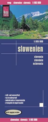 9783831771240: Eslovenia, mapa de carreteras impermeable. Escala 1:220.000. Reise-Know-How.