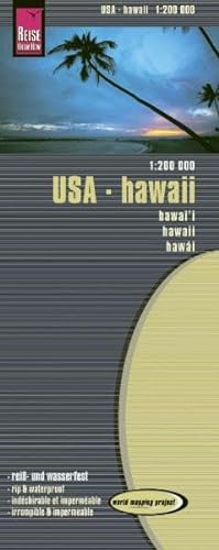 Beispielbild fr Reise Know-How Landkarte USA 12, Hawaii (1:200.000): world mapping project zum Verkauf von medimops