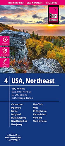 Beispielbild fr Usa 04 Noordoost Rkh Rv R Wp Gps zum Verkauf von Blackwell's