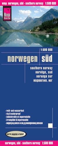 Beispielbild fr Reise Know-How Landkarte Norwegen Sd 1 : 500 000 zum Verkauf von medimops