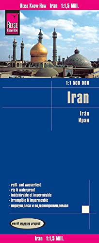 Reise Know-How Landkarte Iran (1:1.500.000): world mapping project [Map] Peter Rump, Reise Know-H...