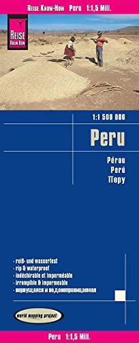 Beispielbild fr Reise Know-How Landkarte Peru (1:1.500.000): world mapping project zum Verkauf von medimops